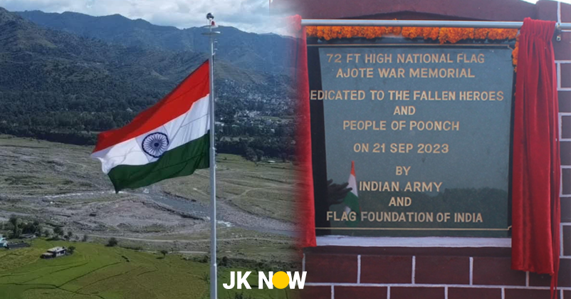 Ajote War Memorial in Poonch