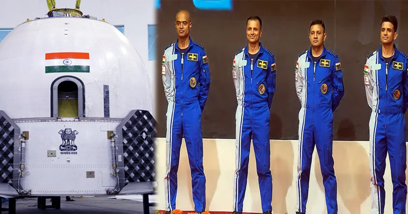 PM Modi Announces Names Of Four Astronauts For India’s First Human ...