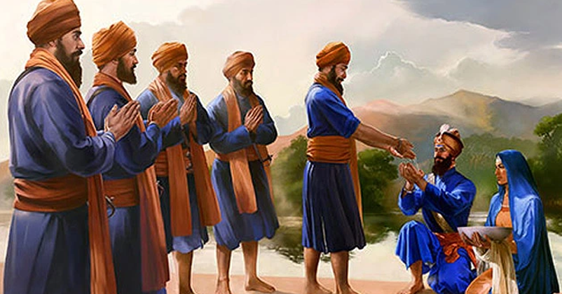 13 April,1699: When Guru Gobind Singh Ji established Khalsa Panth with ...