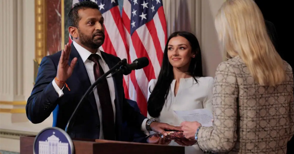 Kash Patel Sworn in as FBI Director, Takes Oath on Bhagavad Gita; Trump Calls Him “Tough, Strong”