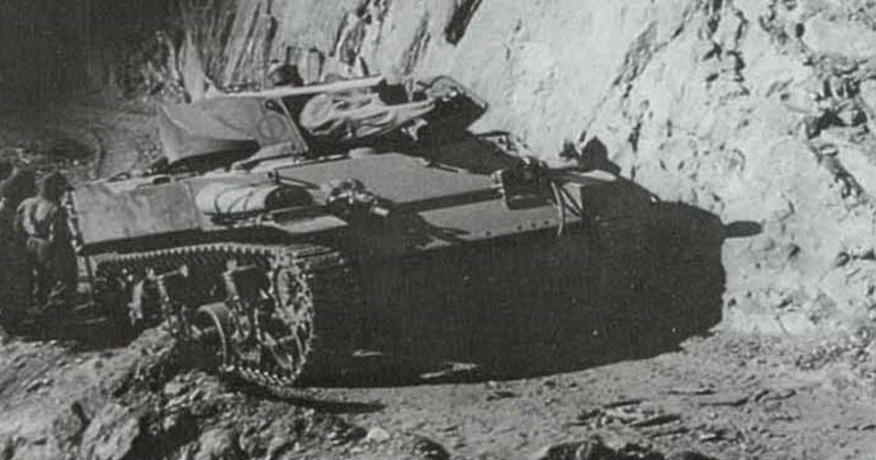 Zojila War 1948 Stuart Tank 