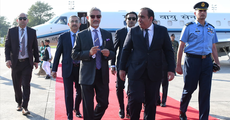 S Jaishankar laided in islamabad for sco summit