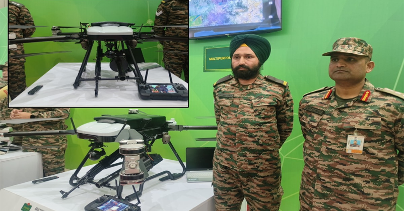  Indian Army has developed a 'Multipurpose Octocopter