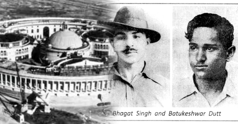 Delhi Assembly Blast Bhagat Singh And Batukeshwar datt