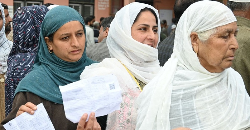 Kashmir Voting Percentage loksbaha 