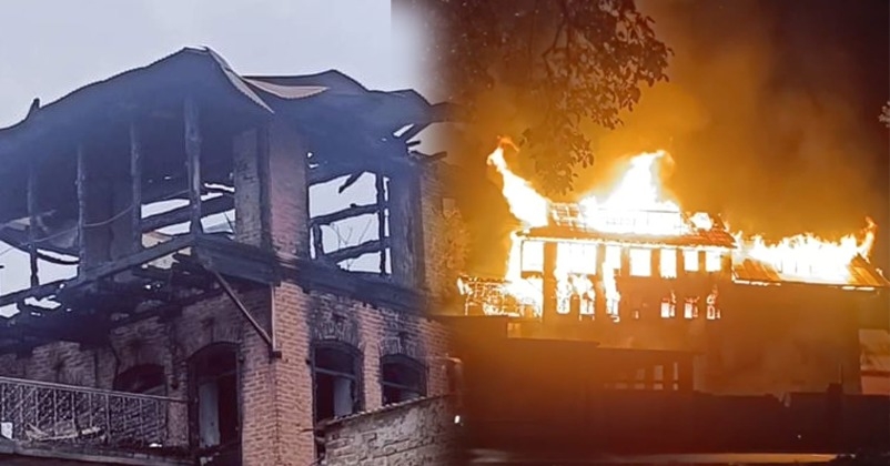 Four Kashmiri Hindu Houses Mysteriously Burn Down in J&K’s Anantnag     