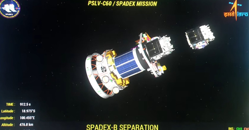 ISRO Spadex mission succesfull 